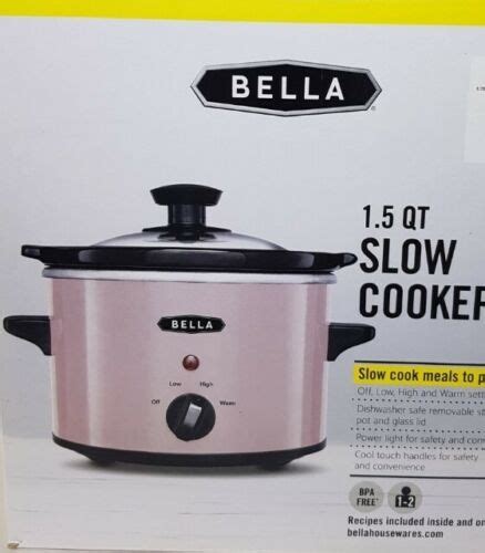 Bella Slow Cookers Slowcookersi