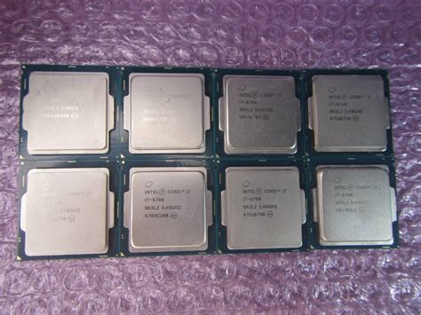 Yahooオークション その04 Intel Core I7 6700 Sr2l2 340ghz 8