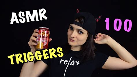 Asmr 100 Triggers In 6 Minutes АСМР 100 Триггеров за 6 минут Youtube