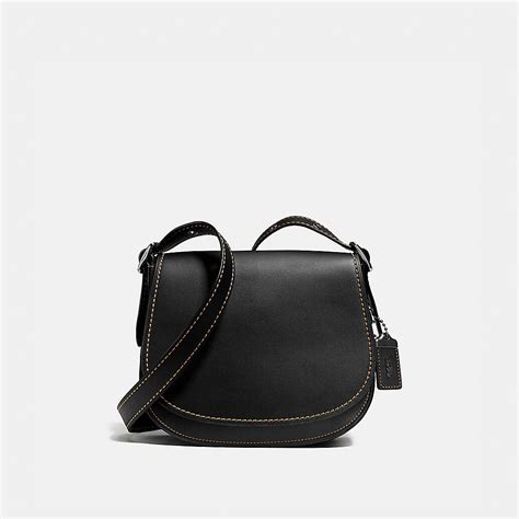 COACH Designer Purses | Saddle Bag 23 In Glovetanned Leather