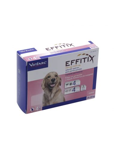 Effitix Mg Mg Solucion Spot On Perros Kg Pipetas De