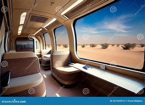 Bullet, Hi Speed Train Interior Stock Illustration - Illustration of ...