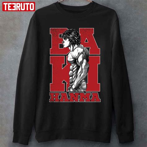 Vintage Baki Hanma The Grappler A Fitness Training Unisex T Shirt Teeruto