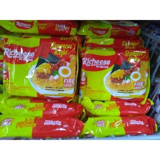 Jual Mie Richeese Nabati Mie Goreng Keju Fire Level 0 L Ramen Kuah