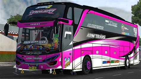 Share Livery Shd Jb2 Ori Arm Trans Pink Bussid Versi 3 7 1 YouTube