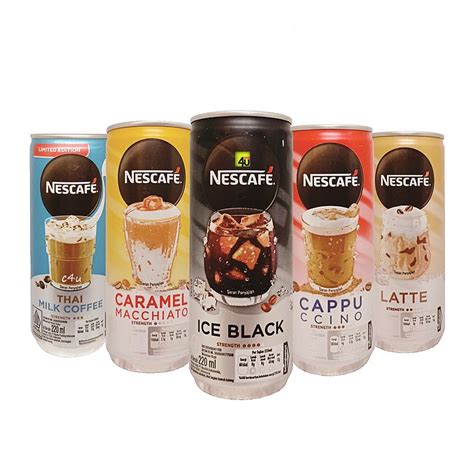 Nescafe Caramel Macchiato Latte Cappuccino Kopi Kaleng 220 Ml