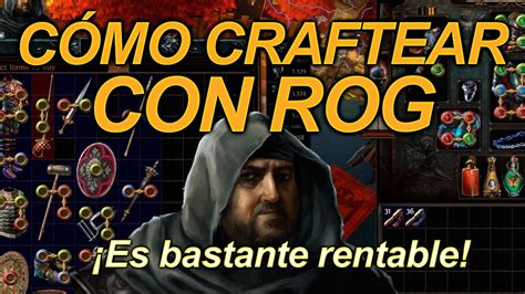 Cómo craftear con ROG y sacar provecho de ello Path of Exile en