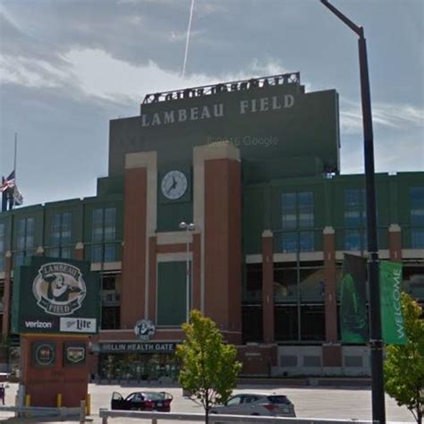 Lambeau Field Parking Map