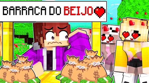 S4ulo Abriu Uma Barraca Do Beijo Por 1 000 000 No Minecraft Youtube