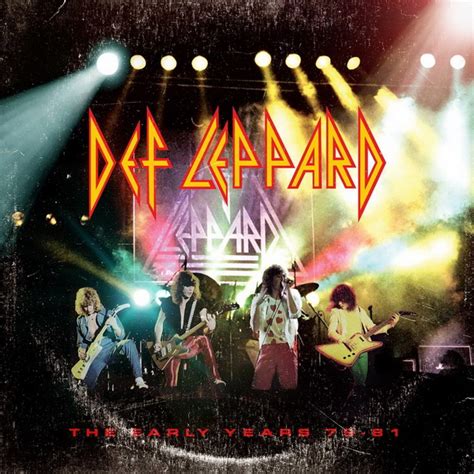 Def Leppard 2020 The Early Years 79 81 5cd Box Set Universal Music