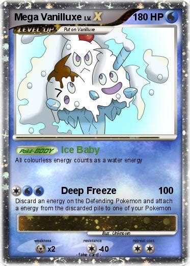 Pokémon Mega Vanilluxe - Ice Baby - My Pokemon Card