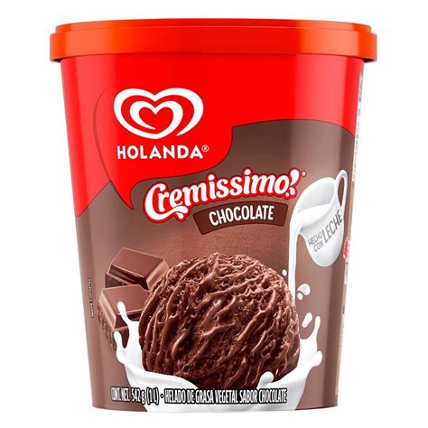 Bote De Helado Holanda Chocolate 1 L Soriana