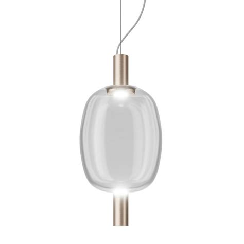 Vistosi Riflesso Sp Led W Lm Blown Glass Pendant Lamp