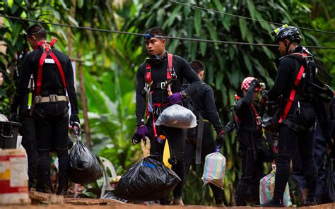 Gallery Rescuers Race Against Time To Save Soccer Team Trapped In Thai