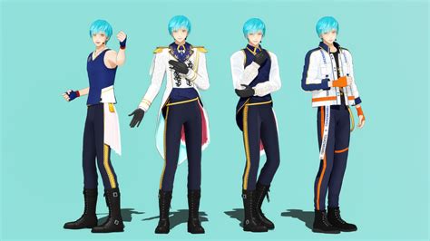 【mmd刀剣乱舞】一期一振 ミュージカルライブ衣装 ちゃむ式モデルまとめ