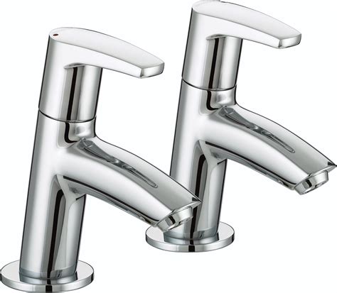 Orta Basin Taps Chrome Bathroom Taps Bristan