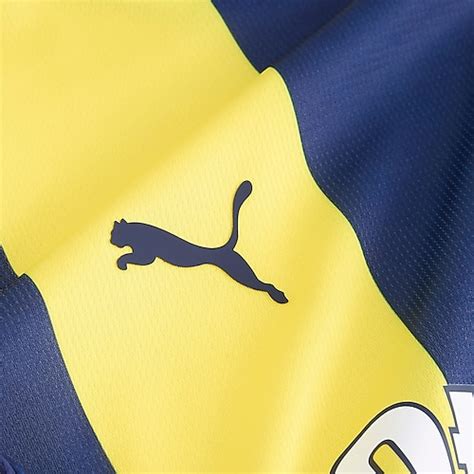 Puma 775360 01 2024 2025 İç Saha Erkek Çubuklu Fenerbahçe Forması