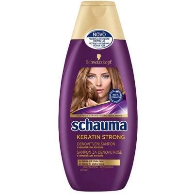 Šampon SCHAUMA Keratin strong 400ml Cenoteka