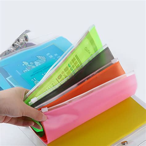 Jual Haru A A Colour Ziplock Binder Zipper Bag Binder Kantong