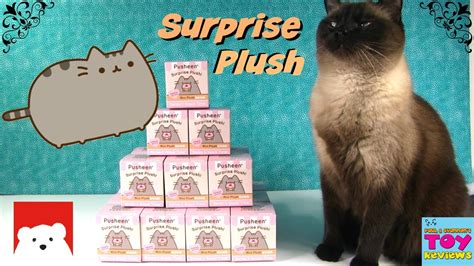 Pusheen Snack Time Blind Bag Surprise Plush Full Case Unboxing Gund Toy Review Pstoyreviews