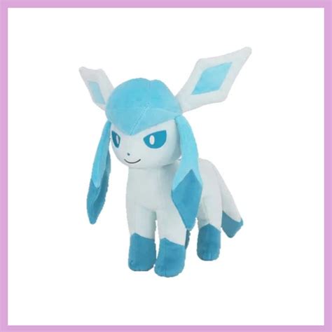 Glaceon Pokemon San-ei Plush - Legendary Japanese Imports