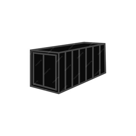 premium vector illustration vector graphic symbol cargo container