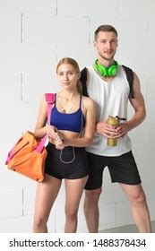 Sport Couple Man Woman After Fitness Stock Photo Shutterstock