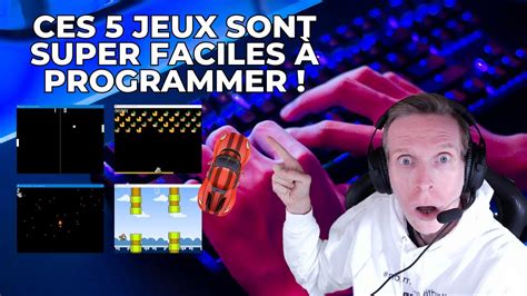 5 jeux super faciles à programmer quand on débute dans le jeu vidéo