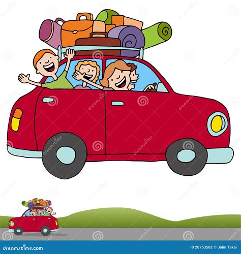 Road Trip Profile Banner Stock Vector Illustration Of Luggage 20753582