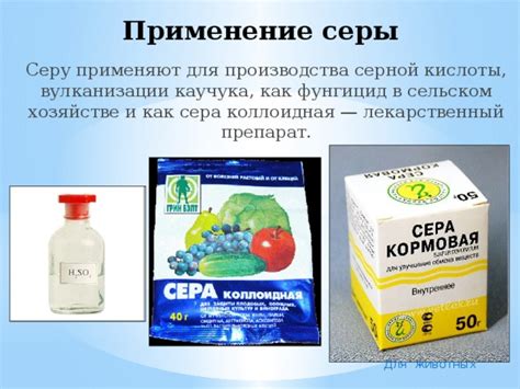 Кислород и Сера