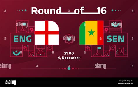 England Vs Senegal Playoff Round Of 16 Match Football 2022 2022 World