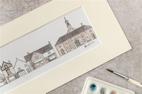 Cowbridge High Street Print