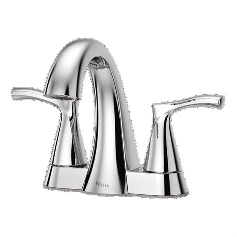 Polished Chrome Masey Lf 048 Mccc 2 Handle 4 Centerset Bathroom Faucet Pfister Faucets