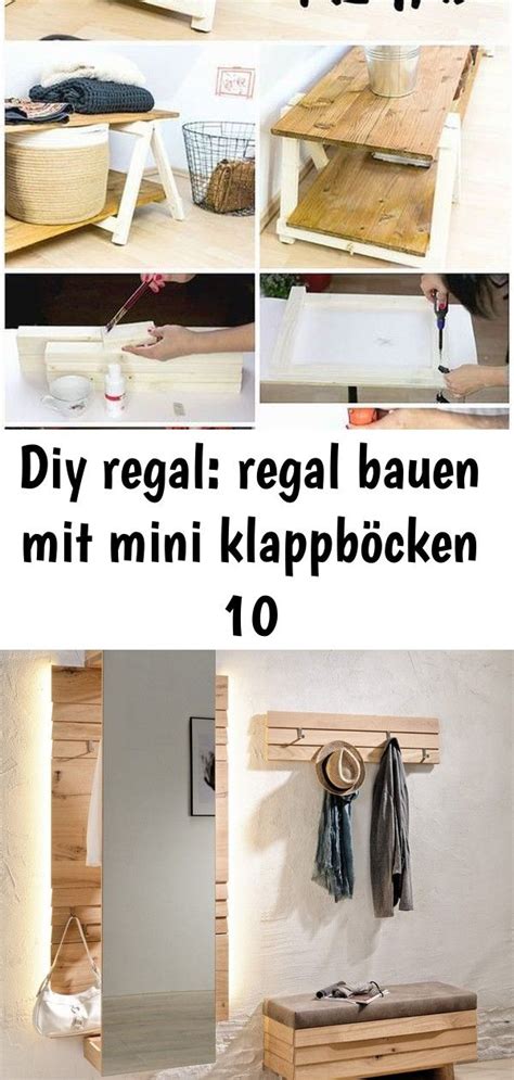 Diy Regal Regal Bauen Mit Mini Klappb Cken Modern Glam Living