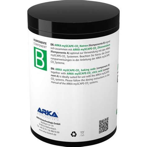 ARKA mySCAPE CO2 refill set 2 x 600 g 1 sada olibetta Česká republika