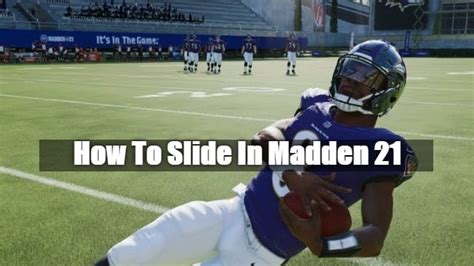 Madden 21 How To Slide