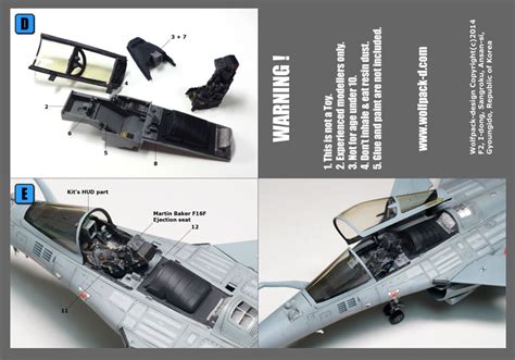 Dassault Rafale Cm Cockpit Set