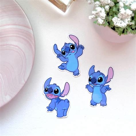 Stitch Sticker Pack Lilo And Stitch Etsy Australia