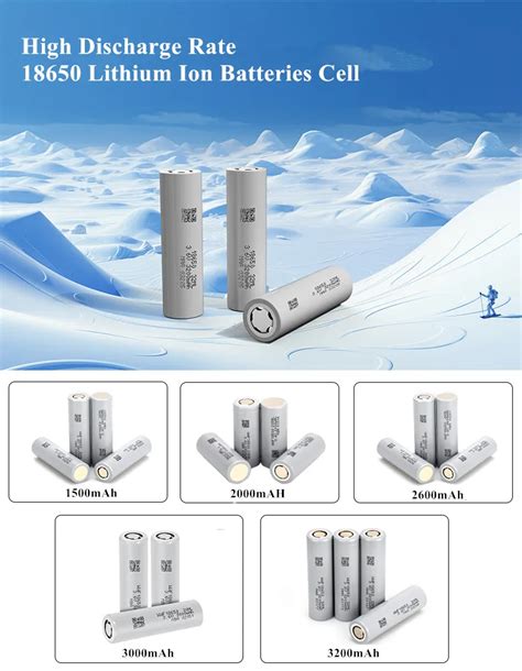 Rechargeable Lithium Ion Battery High Discharge Rate V Li Ion