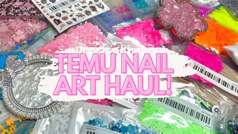 Temu Nail Haul Xs Almond Nails