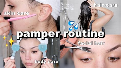 Self Care Pamper Routine And Beauty Maintenance Hair Care Skin Care