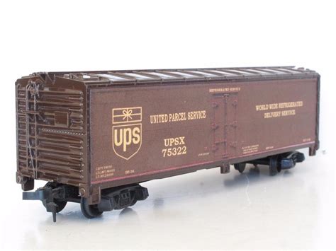 Ho Scale Custom Lettered United Parcel Service Car Reefer Lot 7
