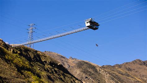 AJ Hackett Bungy Nevis Swing Activity In Queenstown New Zealand