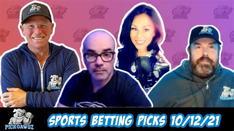 Live Sports Betting Picks 10 12 21 MLB NCAA Football NBA NHL Picks