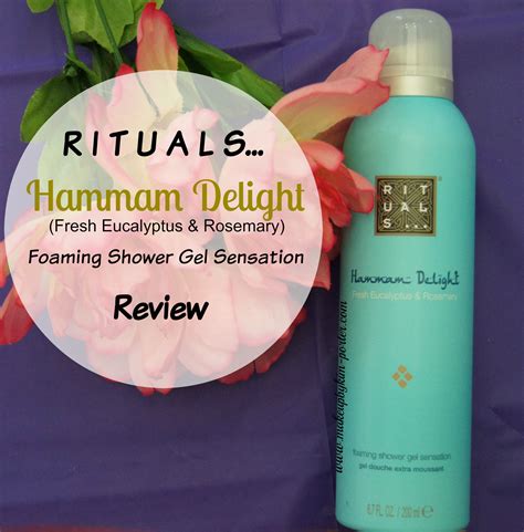 RITUALS Hammam Delight Foaming Shower Gel Sensation Review