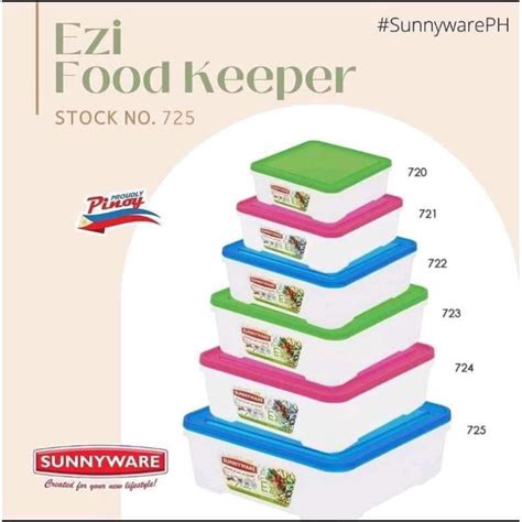 Set Of Pcs Sunnyware Multi Purpose Ezi Food Saver Liters