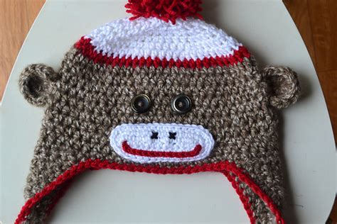 Crochet In Color Just Another Sock Monkey Hat Pattern