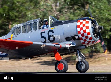 Former Royal New Zealand Air Force RNZAF North American AT 6C Harvard