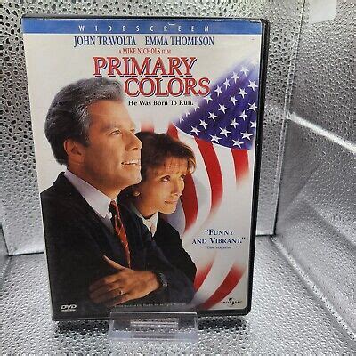 Primary Colors DVD Widescreen John Travolta Emma Thompson EBay