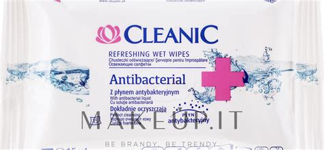 Cleanic Antibacterial Wipes Salviette Rinfrescanti Antibatteriche